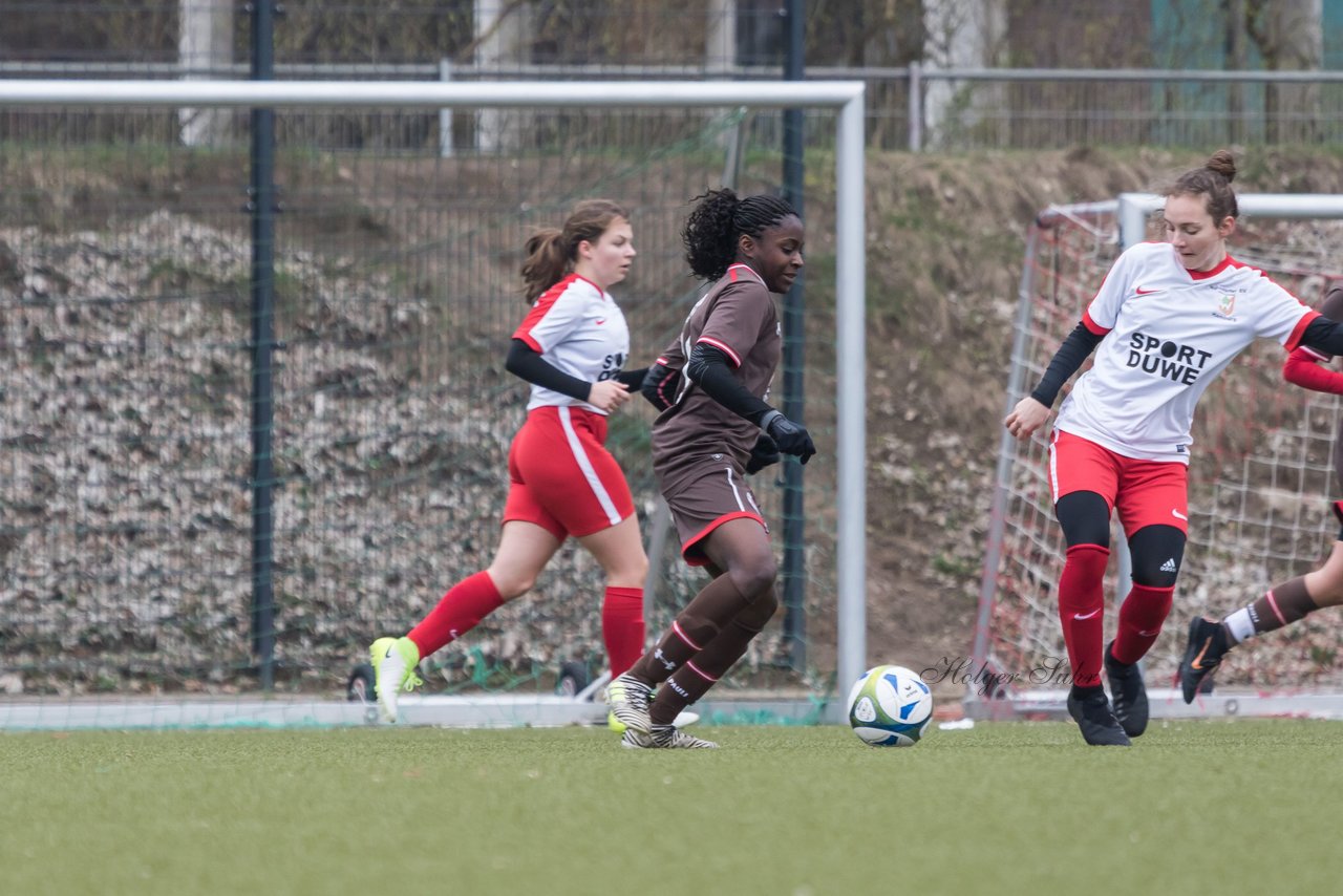 Bild 79 - B-Juniorinnen Walddoerfer - St.Pauli : Ergebnis: 4:1